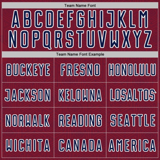 Custom Crimson Uniform Navy-White Sports Shape Geometric Sublimation Soccer Jersey